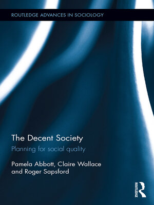 cover image of The Decent Society